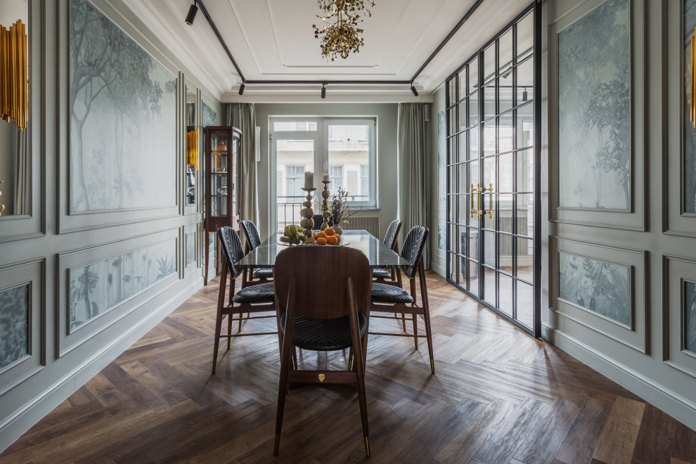 Двухуровневая современная квартира