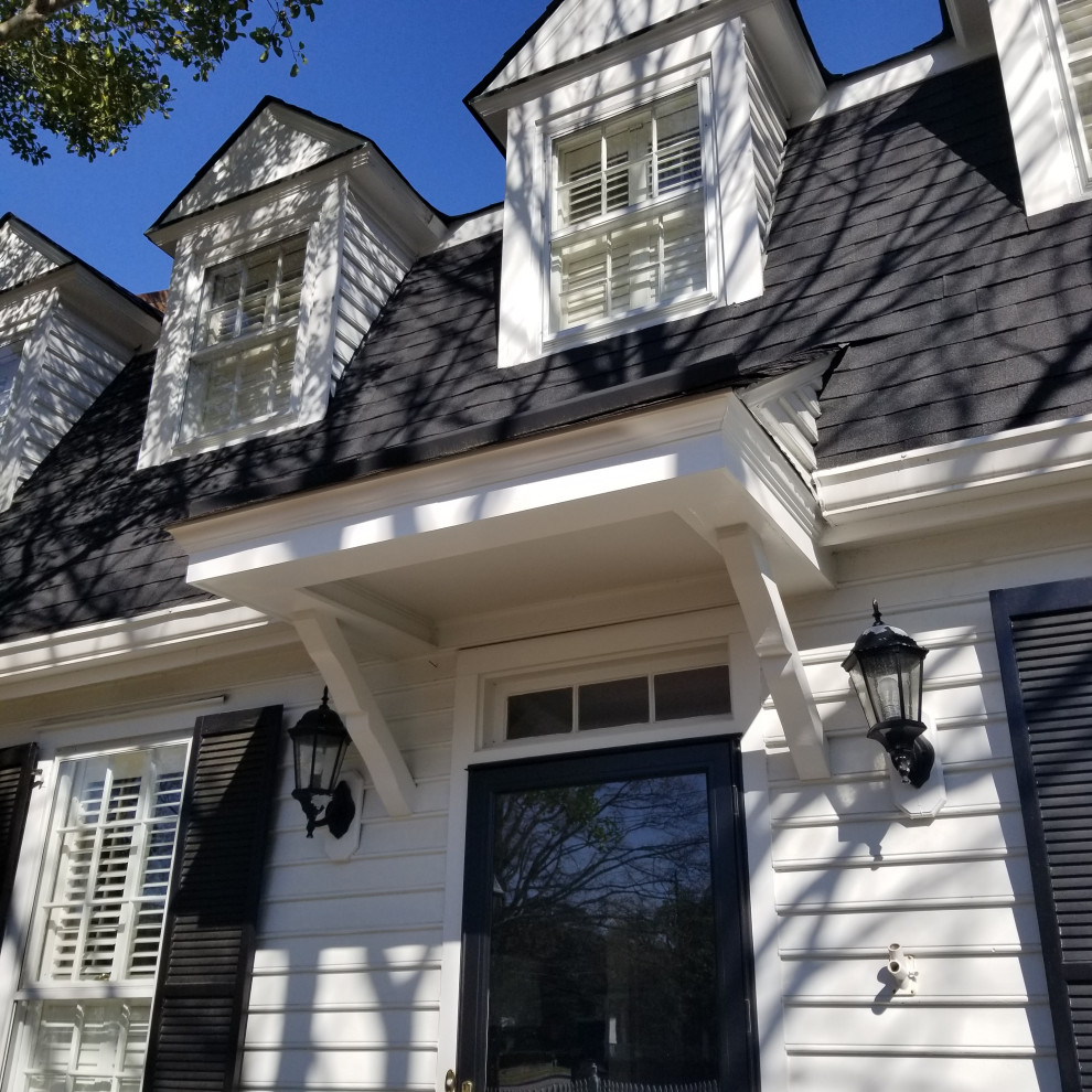 Front Porch Trim Repair on Katherine