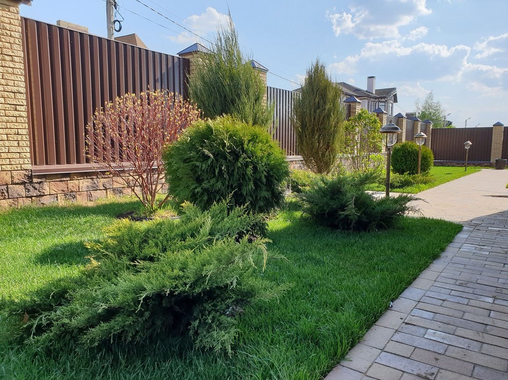 Проект участка с террасированием.