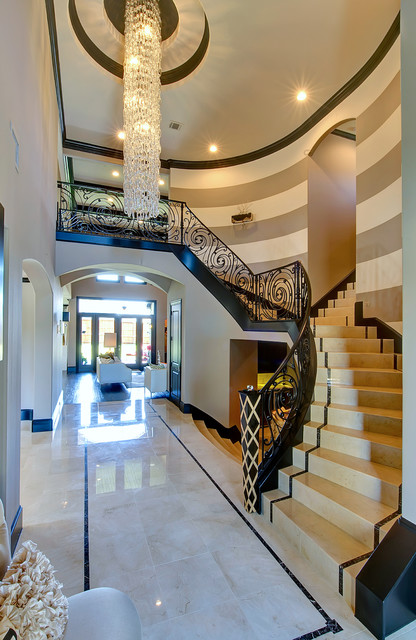 Cedar Bluff klassisch-modern-treppen