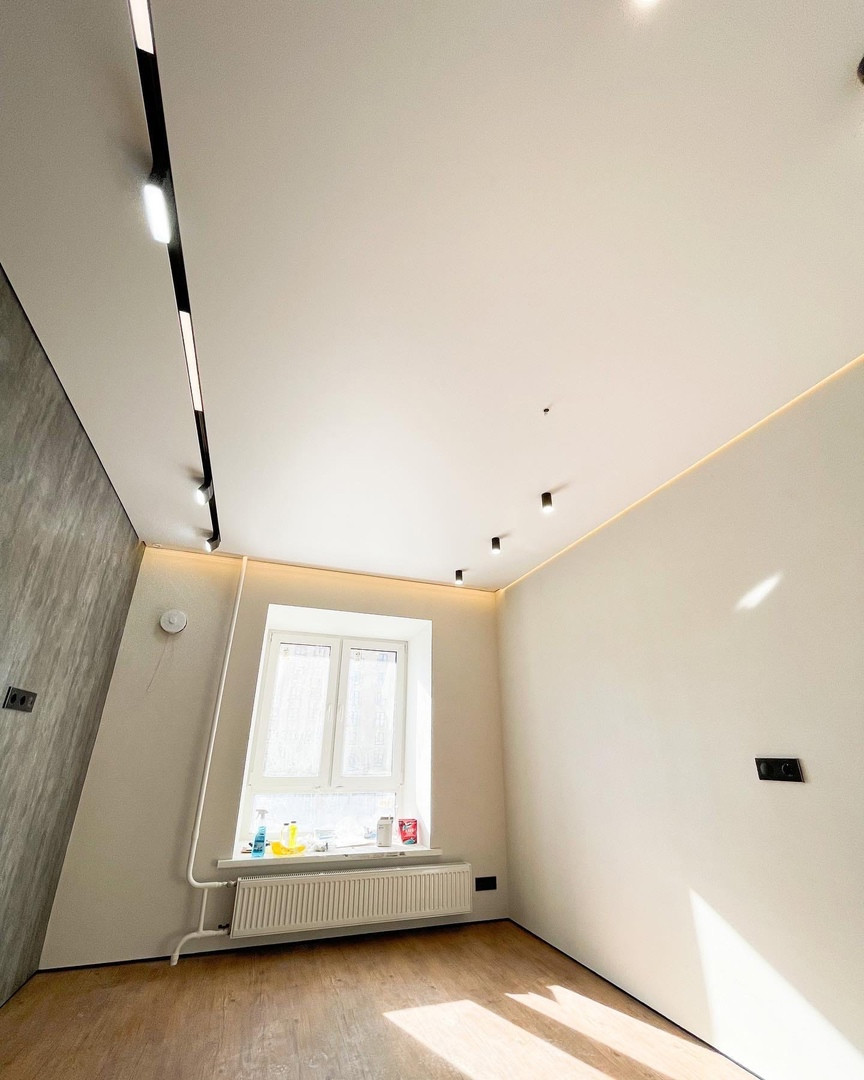 Теневые потолки в ЖК ГринАрт