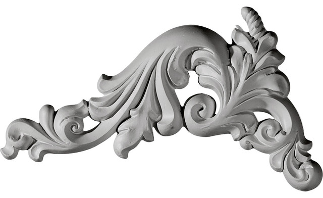Damon Leaf Onlay 9 3 4 W X 5 1 4 H X 5 8 P Traditional Onlays