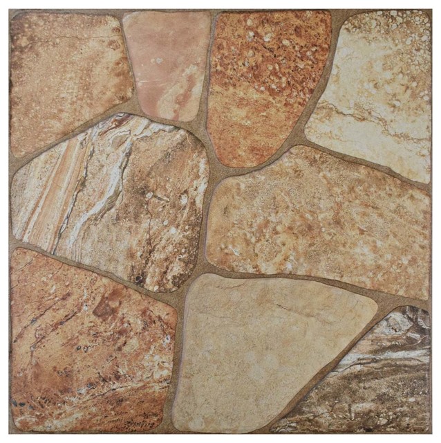 1st Avenue Finch Stone Look Ceramic Floor Wall Tiles 17 75 X17 17 75 X17 Rhone Ceramic Floor Wall Tiles Set Of 8 Beige
