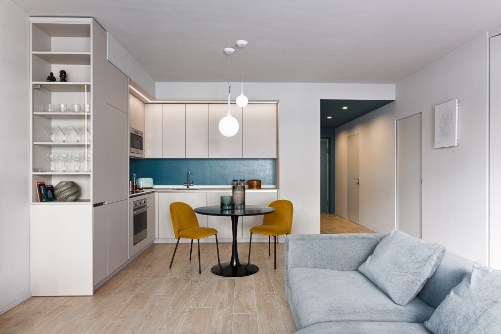 Appartamento flessibile con parete mobile e terrazzo abitabile – Milano Magenta