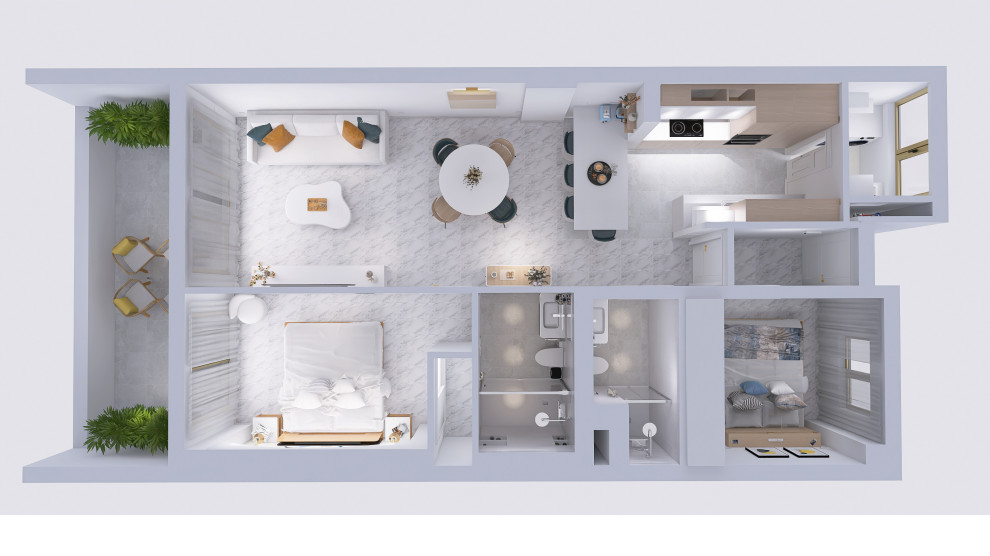 Plano general - Diseño 3D