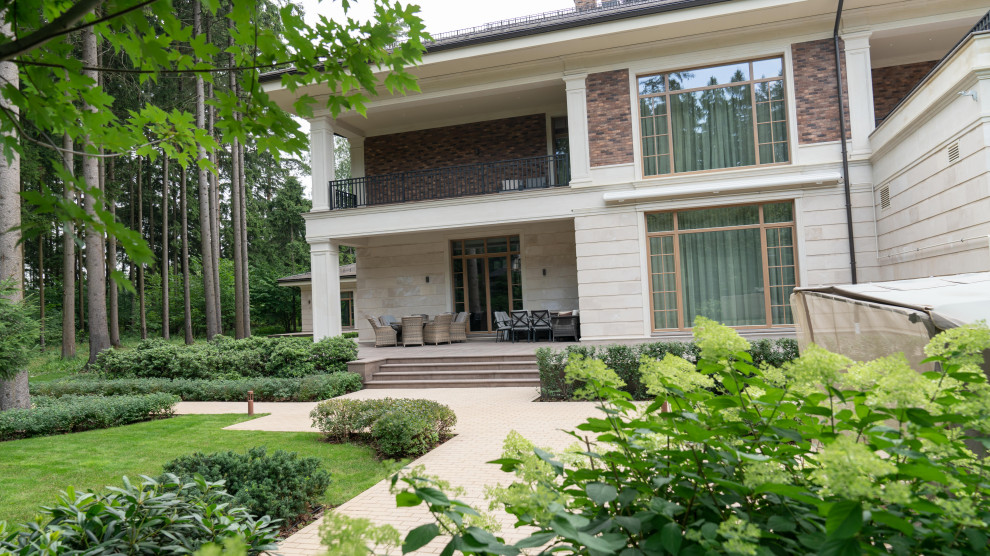 Вилла в стиле Райта. КП "Грибово" 2018 г.