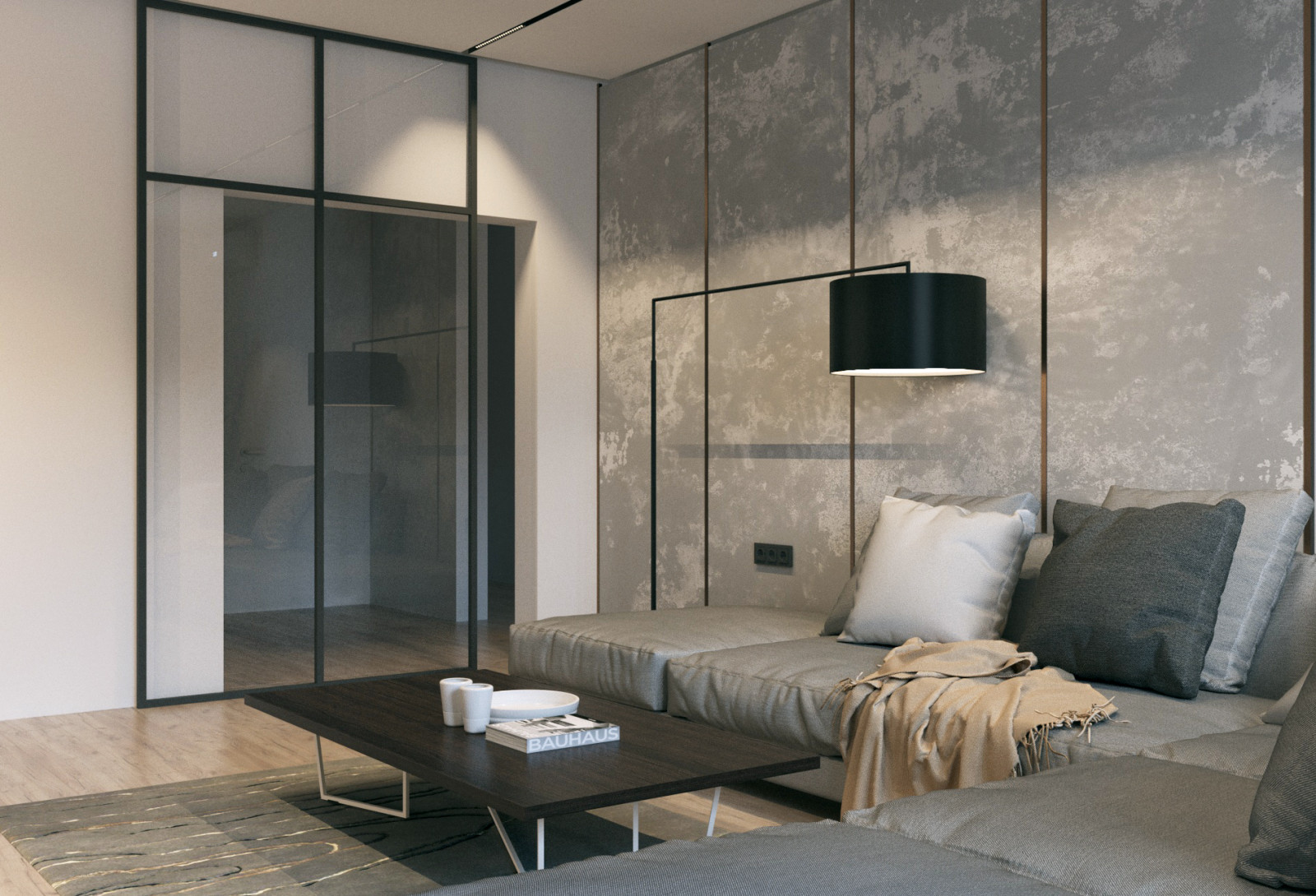 Дизайн проект 3-х комнатной квартиры г. Курск