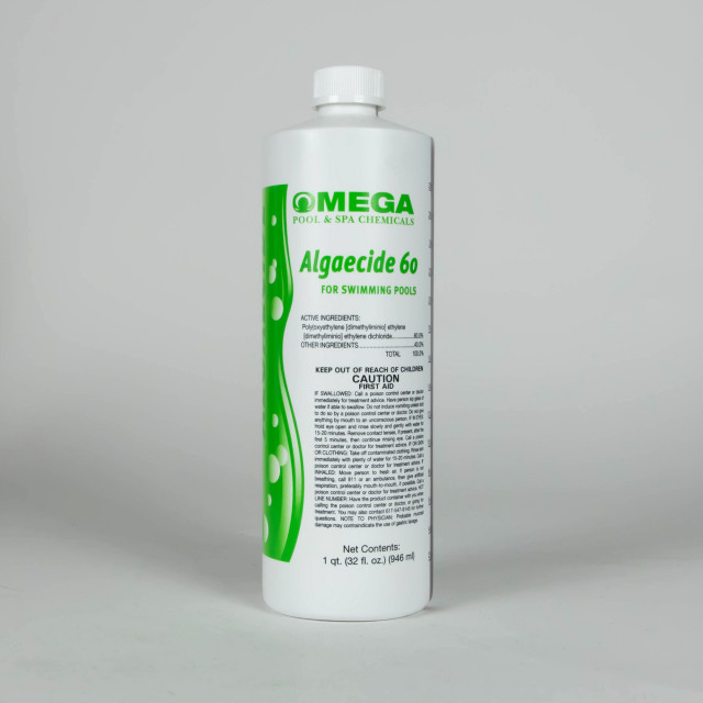 1 Qt. Omega Algaecide 60 for Swimming Pools Pool Chemicals And