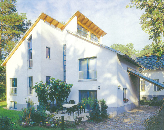 Split Level Haus modern-fasad