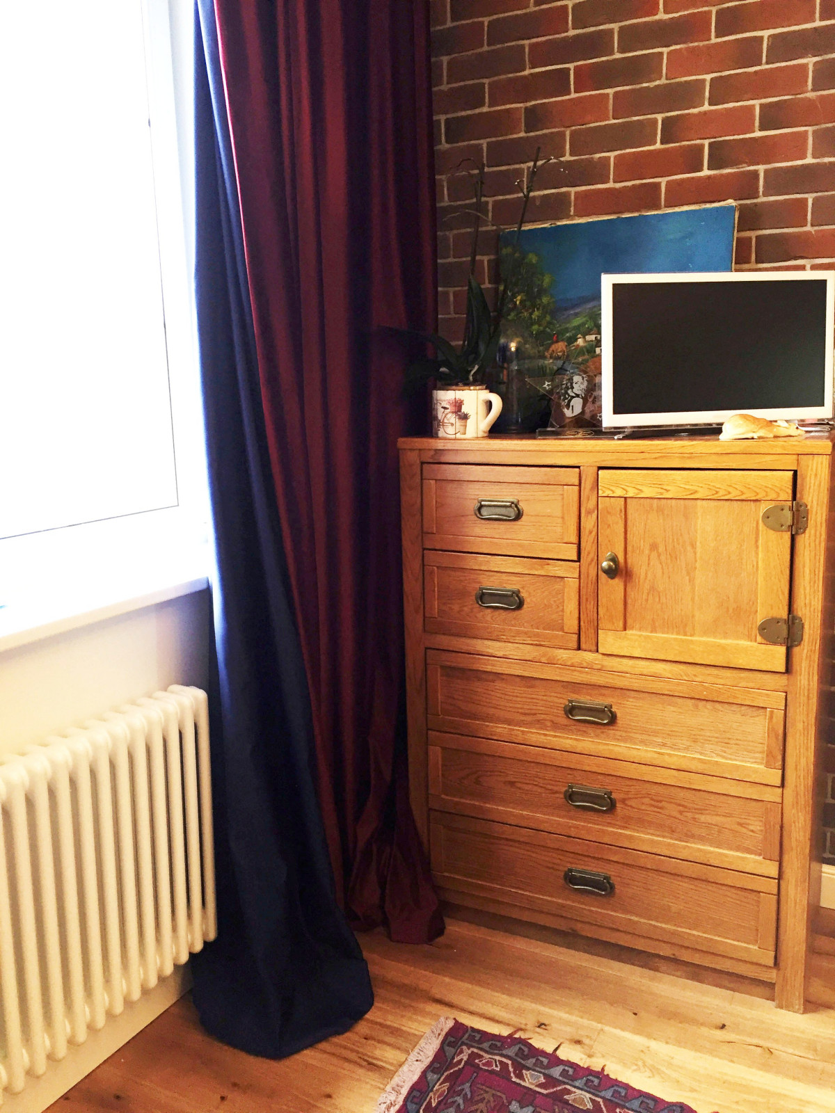 Текстильное оформление квартиры Кати Гордон