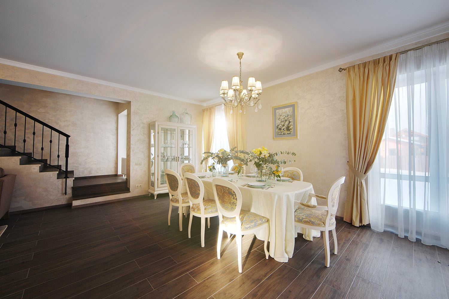 Дом с камином