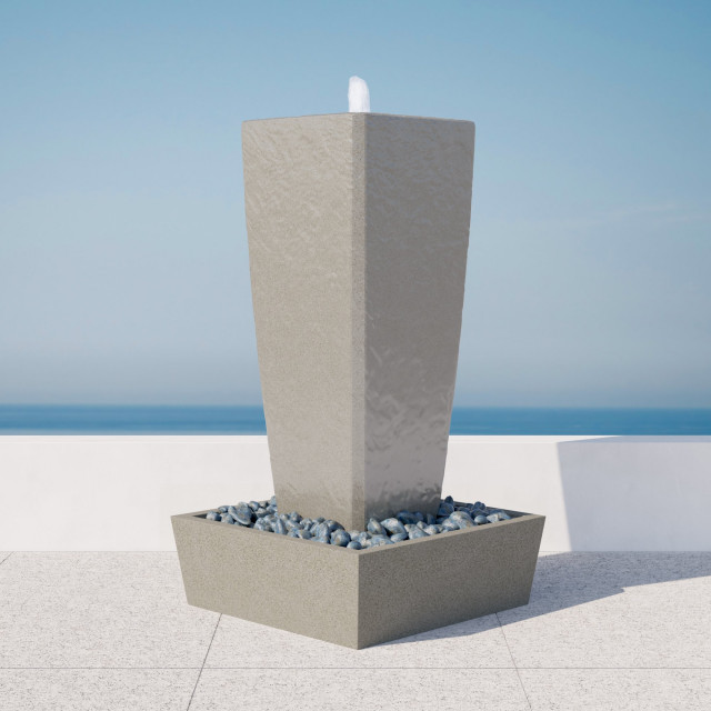 Vasa Fountain Moderne Jardin Orange County par TerraFlame Home