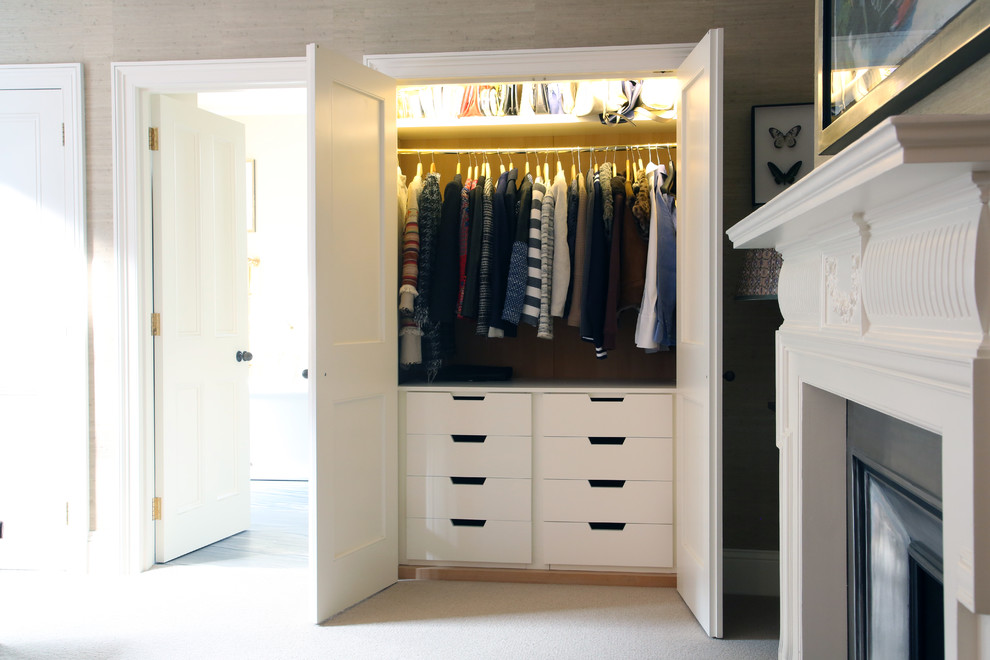 Classic wardrobe in London.