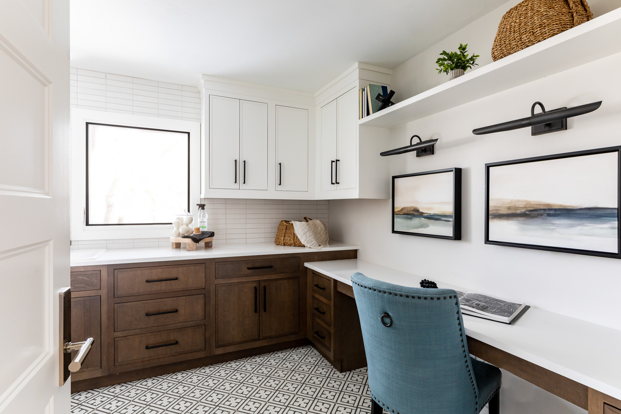 Blanc Wash Laundry Room