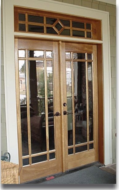 Craftsman wood doors