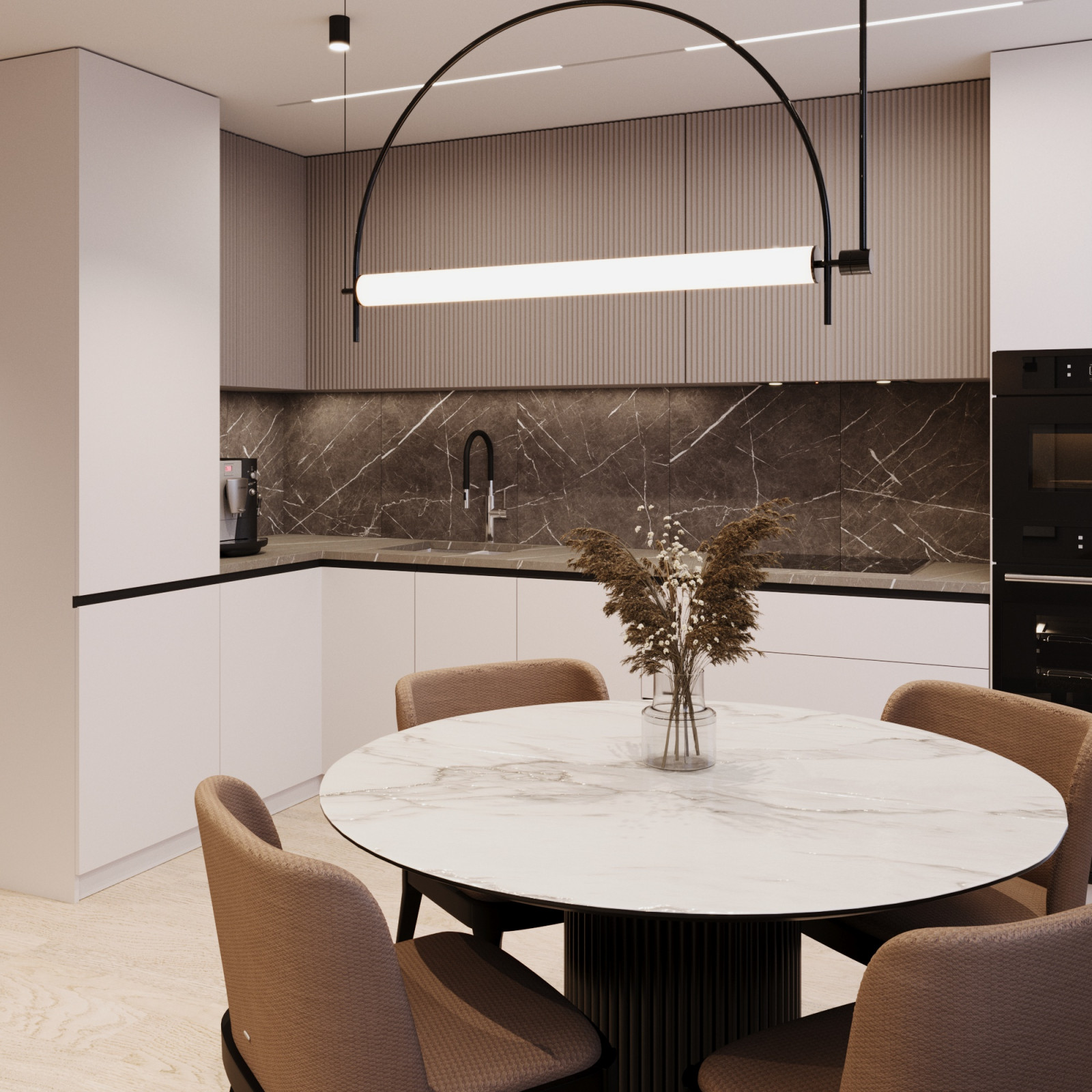 Дизайн интерьера таунхауса