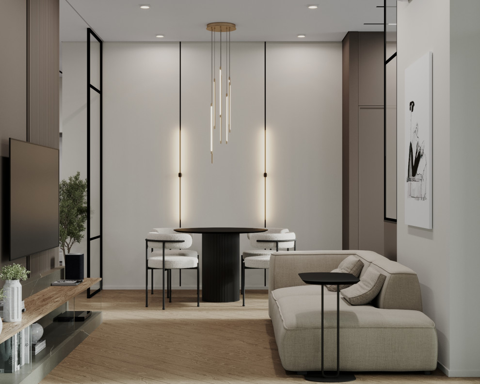 Проект квартиры для двоих. г.Брянск