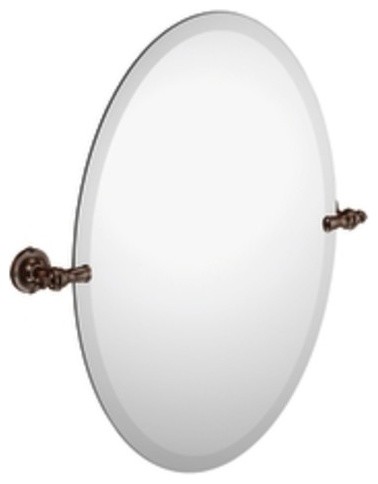 Moen DN0892 26" Tall Oval Tilting Mirror - Oil Rubbed Bronze