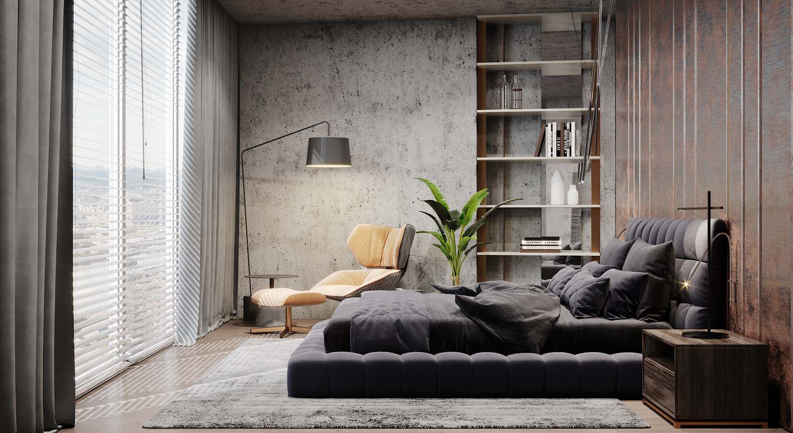 Дизайн интерьера квартиры в Москва Сити