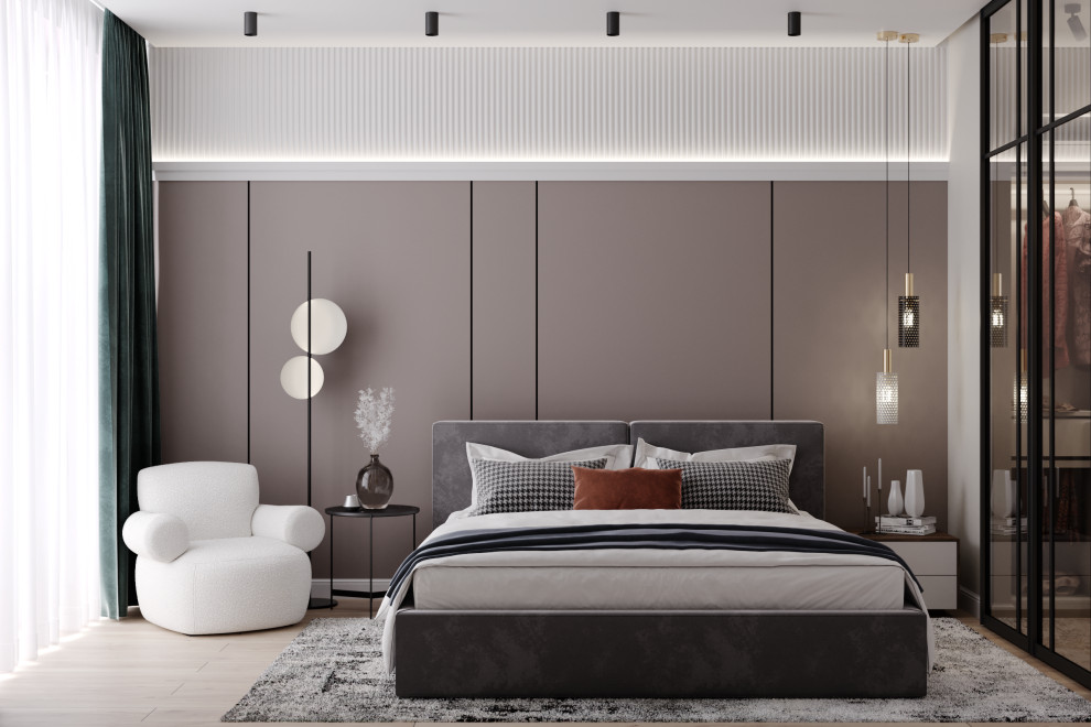 Дизайн проект спальни ЖК Фреш г. Москва