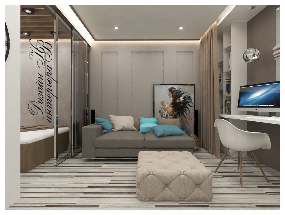 Проект квартиры 40 кв.м.