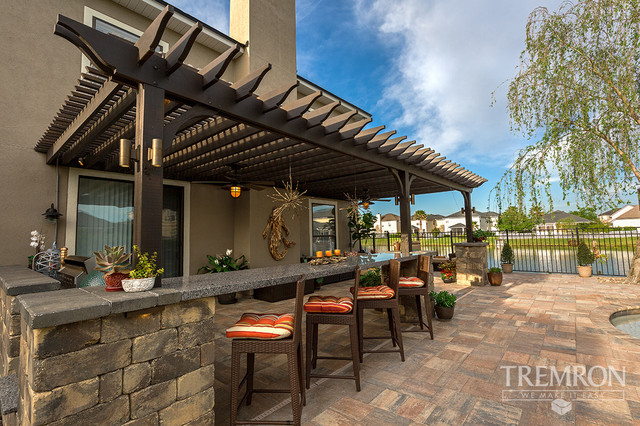 Outdoor Kitchens & Grill Stations - Patio - Jacksonville - by Tremron ...