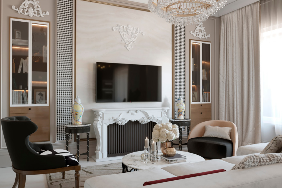 Интерьер коттеджа в "Гринвиль-парк"