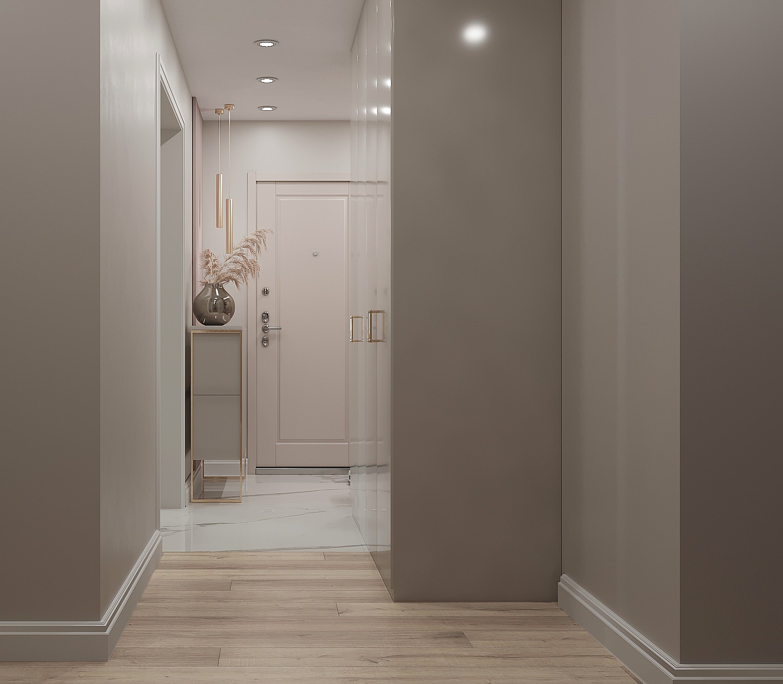 Трехкомнатная квартира для молодой девушки