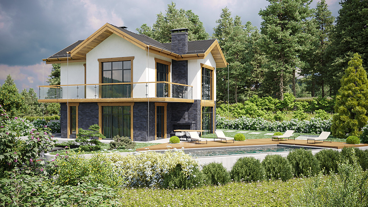 Коттеджный поселок. г.Сочи