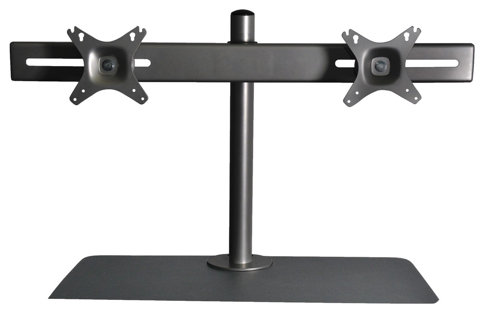 Sit to Stand Dual Monitor Arm