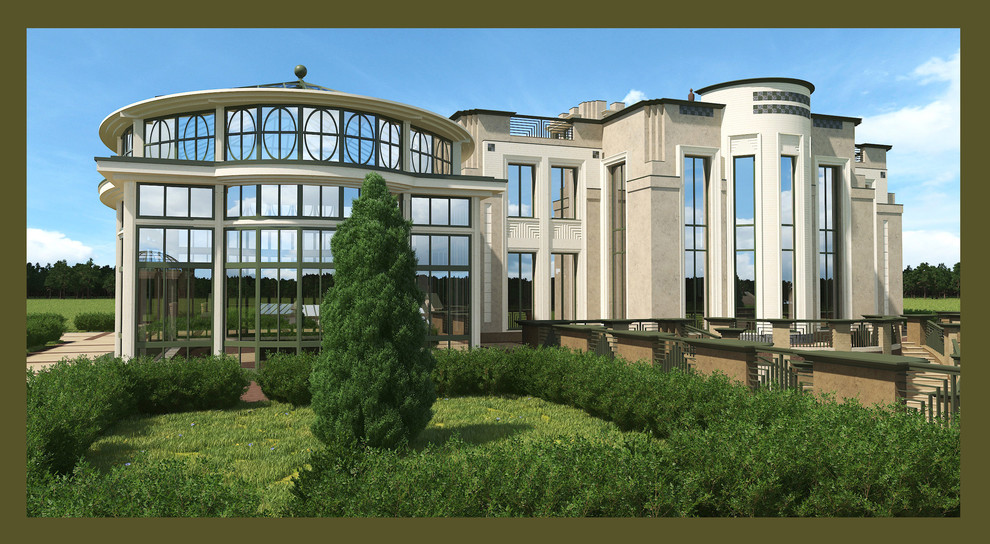 Главный дом 850м2 + бассейн + SPA комплекс (850м2)