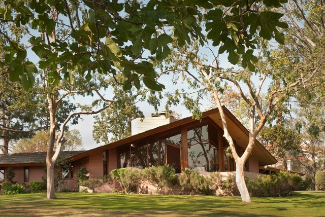 Frank Lloyd Wright Ablin House, Bakersfield, California moderne-facade