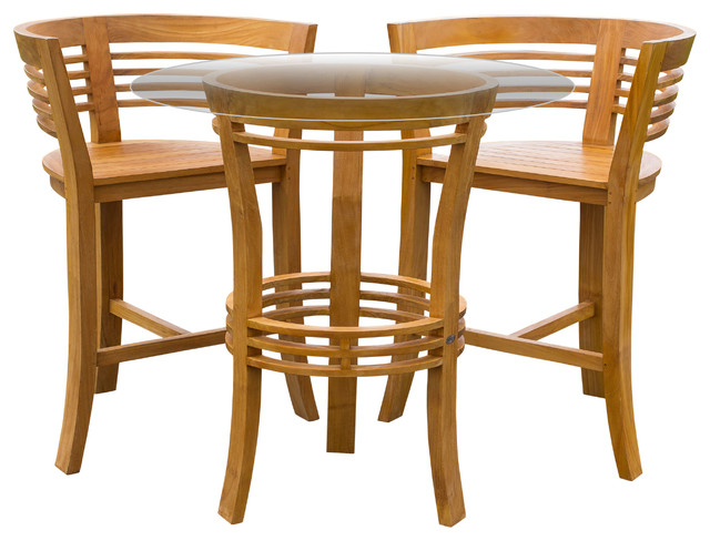 half moon bistro set