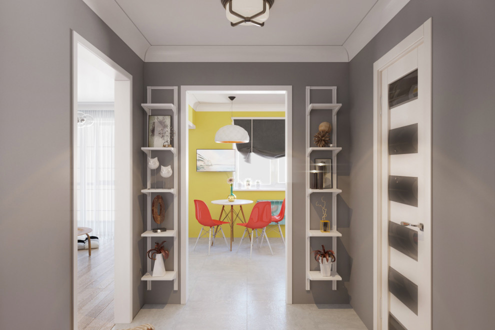 Яркая 1-комнатная квартира