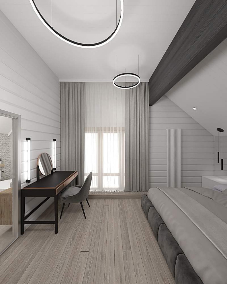 Дизайн интерьеров деревянного дома