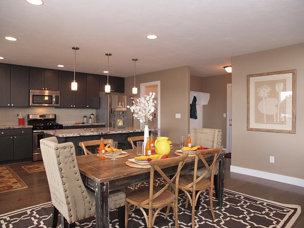 Photo of a contemporary dining room in Salt Lake City.