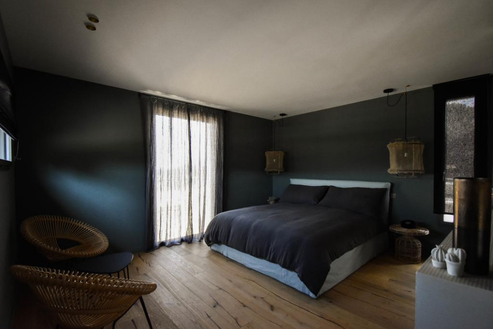 Idée de décoration pour une chambre design.