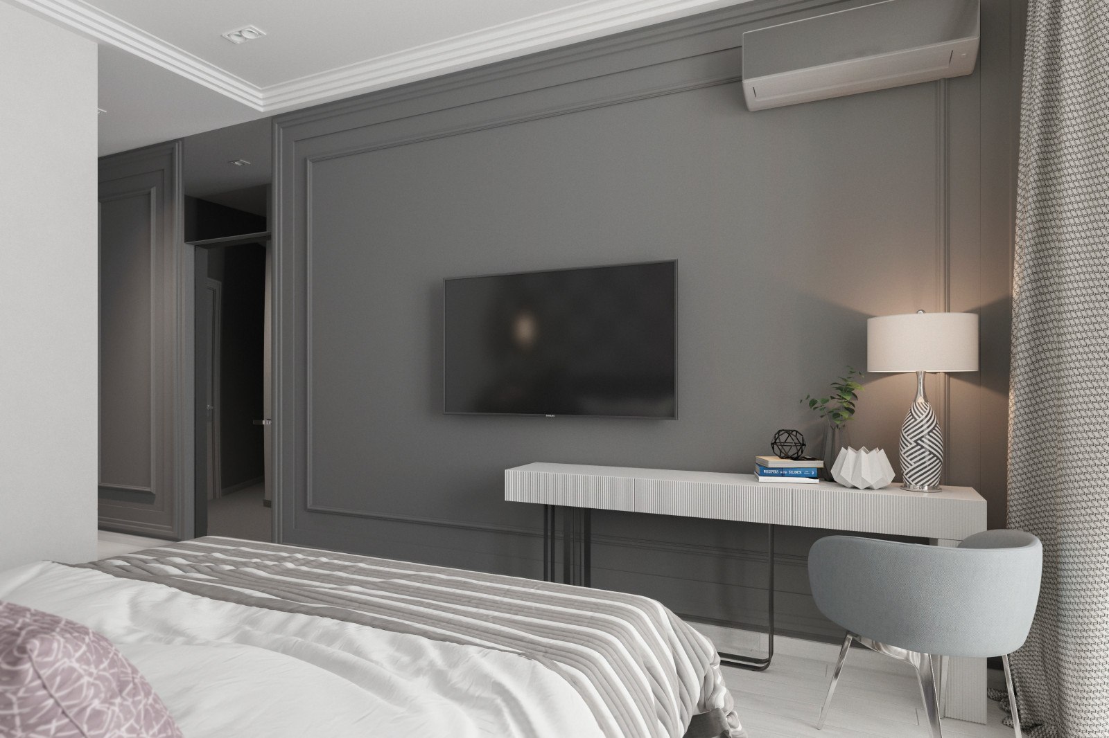 Квартира для семьи с тремя дочерьми в Санкт-Петербурге.