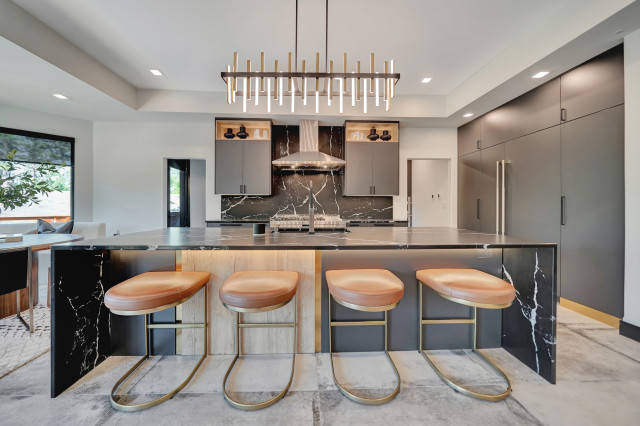 Complete House Remodel minimalistisch-kueche