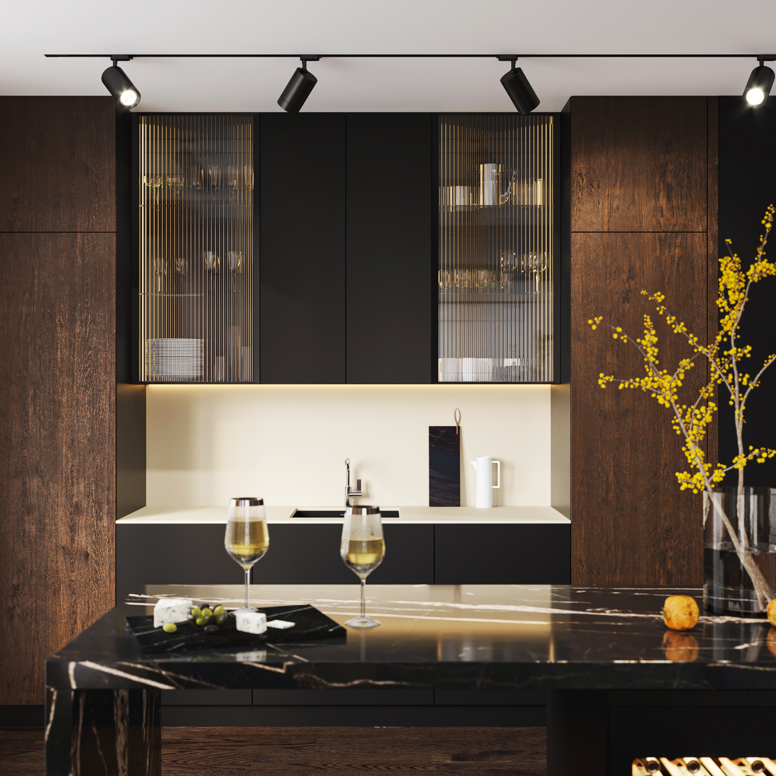 Интерьер с "мужским характером"