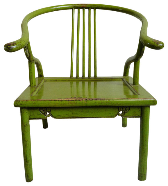 Green Ming Chair Asian Armchairs And Accent Chairs By Design Mix Furniture