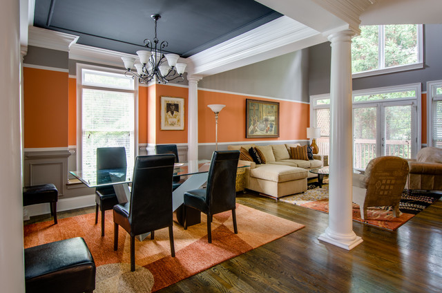 Interior Design Projects di-transizione-sala-da-pranzo