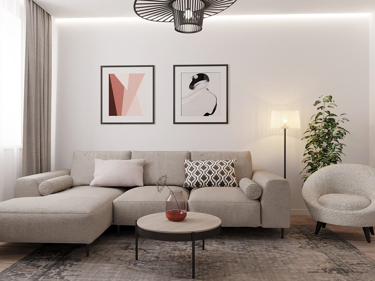 Квартира в скандинавском стиле