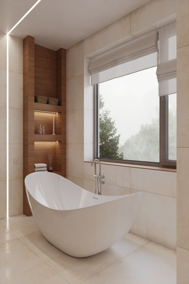 Дизайн-проект загородного дома  в современном стиле