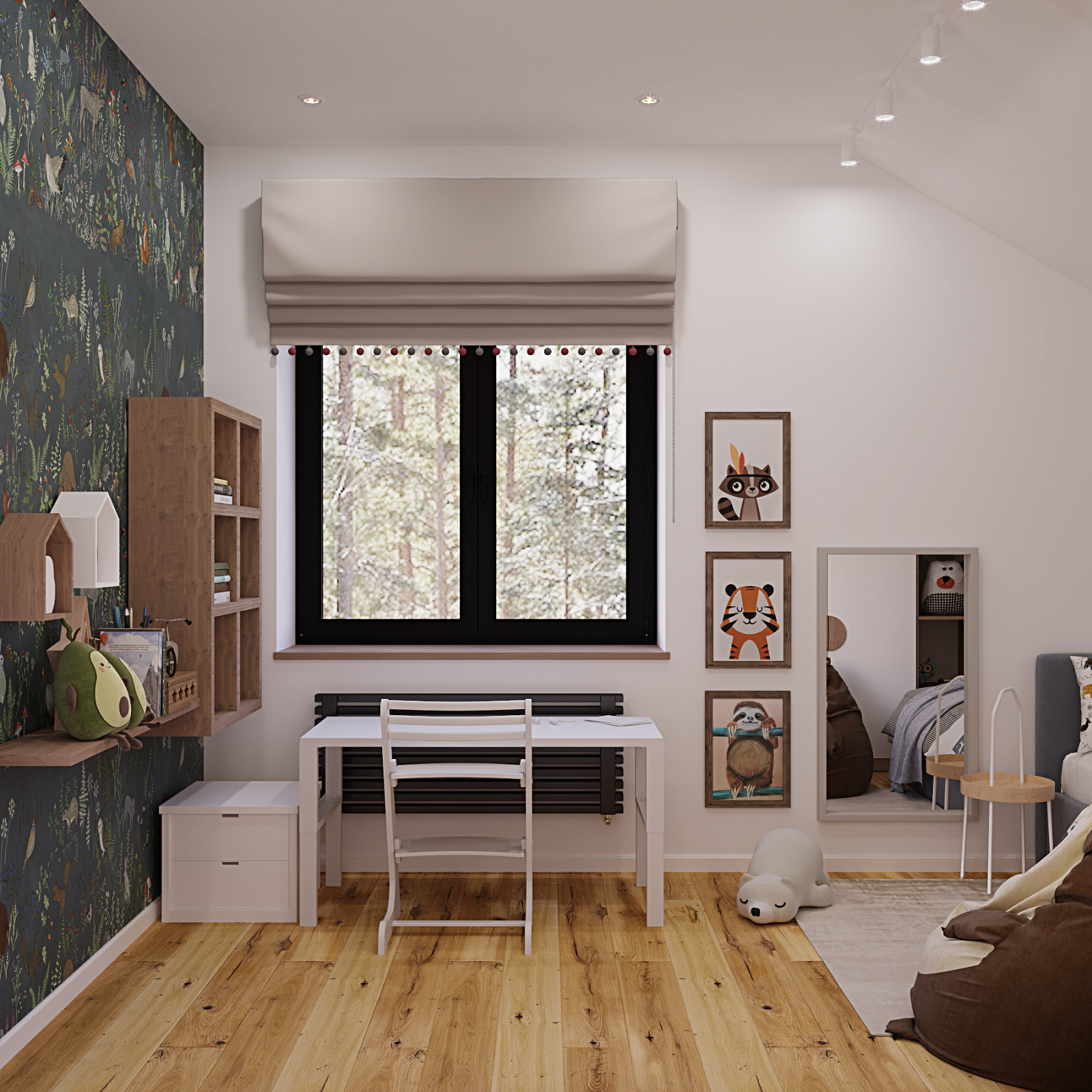 Проект загородного дома для молодой семьи