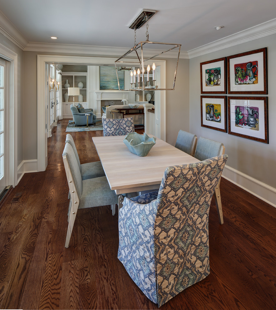 New England Comfort - Transitional - Dining Room ...