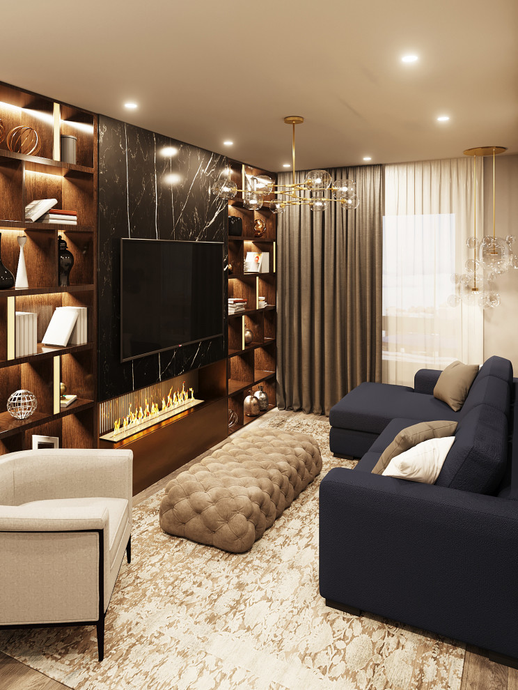 современная квартира для молодой семьи