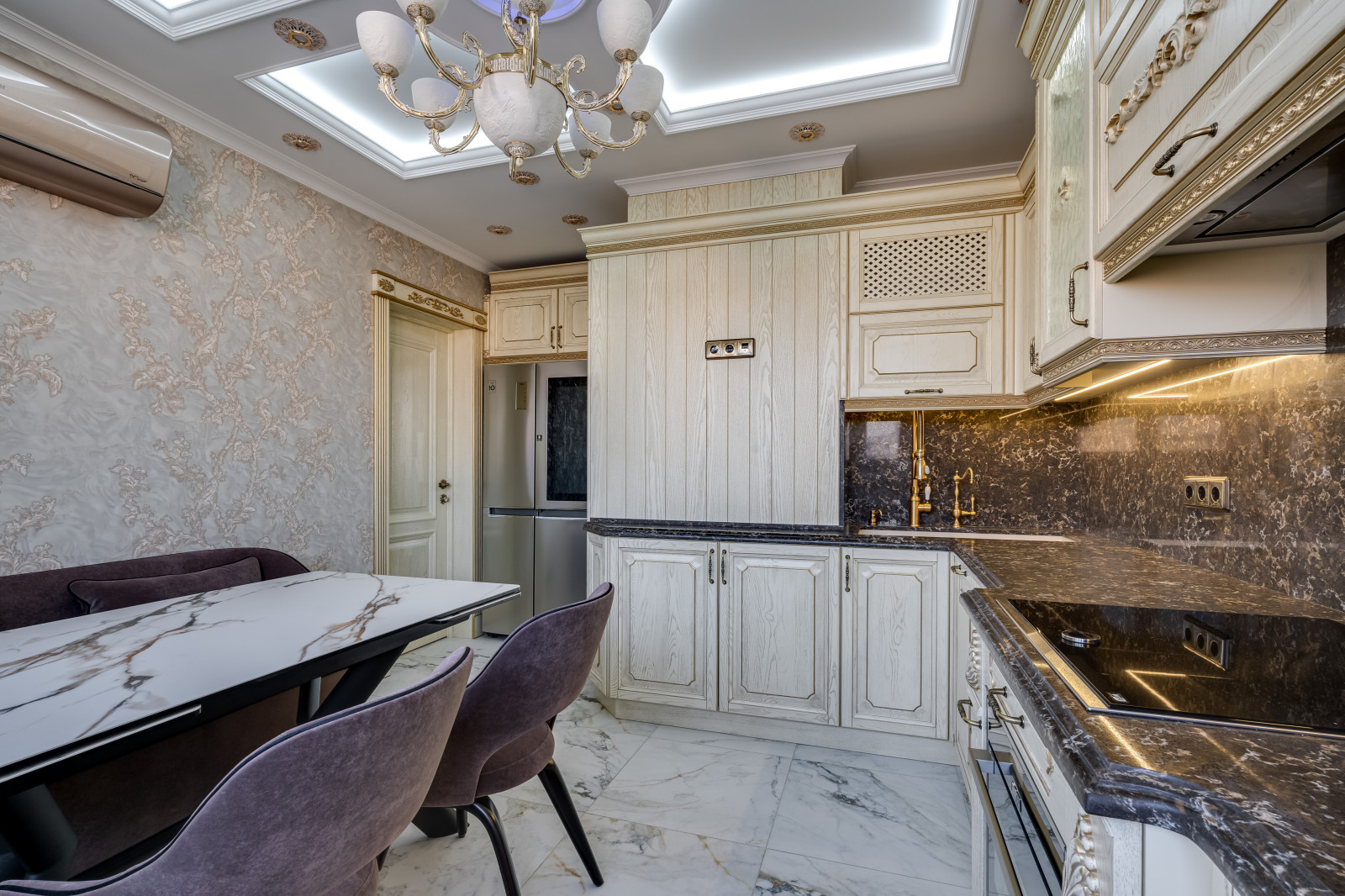 Кухонный гарнитур Ореховый Бульвар