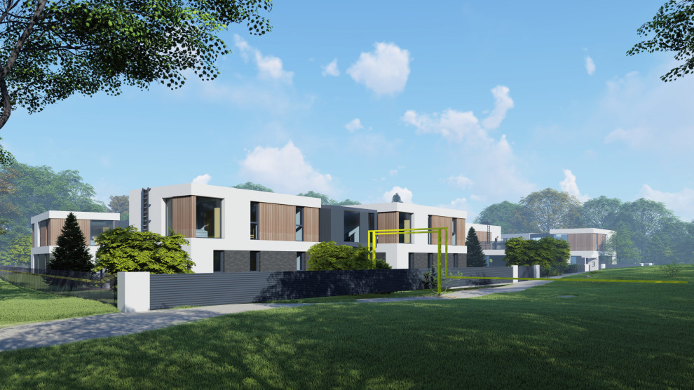 Complex of modern houses Ust-Kachka