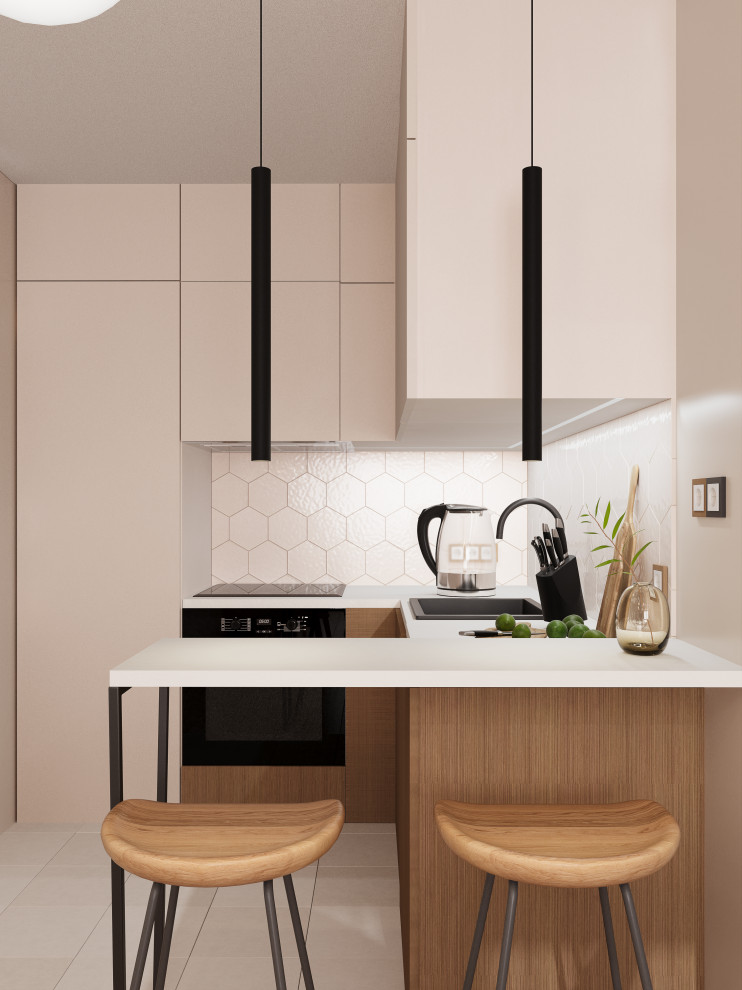 Однокомнатная квартира в смешанном стиле